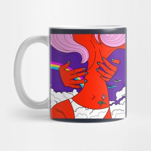 Stars and clouds Mug